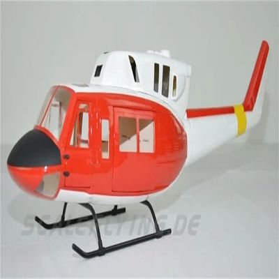 PurAr 500 uh-1n Rescue rc Helicopter fuselage 500 Size Rescue Painting fuselage