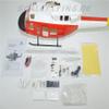 PurAr 500 uh-1n Rescue rc Helicopter fuselage 500 Size Rescue Painting fuselage view 2