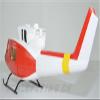 PurAr 500 uh-1n Rescue rc Helicopter fuselage 500 Size Rescue Painting fuselage view 3