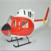 PurAr 500 uh-1n Rescue rc Helicopter fuselage 500 Size Rescue Painting fuselage view 4