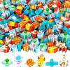 240 Pcs Space Erasers, Space Mini Erasers for Kids, Astronaut Rocket UFO Spaceship Pencil Erasers for Party Favor Home School Work Classroom Rewards Prizes Gifts (Space) view 1