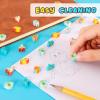 240 Pcs Space Erasers, Space Mini Erasers for Kids, Astronaut Rocket UFO Spaceship Pencil Erasers for Party Favor Home School Work Classroom Rewards Prizes Gifts (Space) view 3