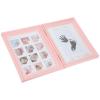 ABOOFAN Photo Frame Kit Handprint Footprint Keepsake for First Year Sturdy Cardboard Display for Nursery Decor Cherished Memories view 1