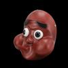 LOCHE Japanese Halloween Mask, Haganetsuka Hotaru Wearable Mask, Japanese Style Painted Masks for Halloween view 4