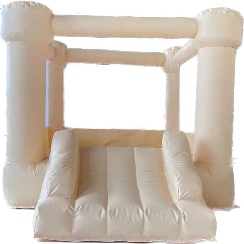 1.8 * 2.5m Mini Inflatable Bounce House, Inflatable Trampoline for Indoor and Outdoor Universal Portable Children's Inflatable Jumping Bed Easy to Build