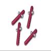Aluminum 6061 + Stainless Steel Front+Rear Body Post for Arrma 1:7 Infraction 6S BLX-ARA109001 / Infraction 6S V2-ARA7615V2 Upgrade Parts - Red view 1