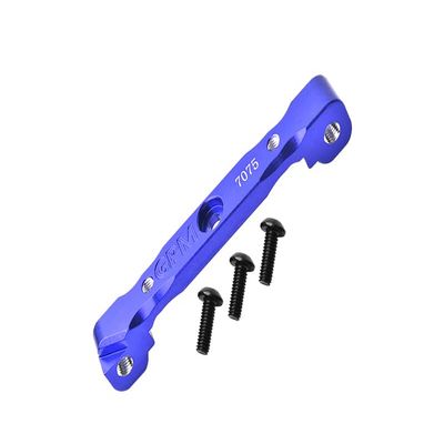 Aluminum 7075 Front Upper Suspension Mount for Arrma 1:8 KRATON/Outcast/Talion/Typhon/Notorious / 1:7 Infraction/Limitless/Mojave/FIRETEAM/Felony Upgrade Parts - Blue