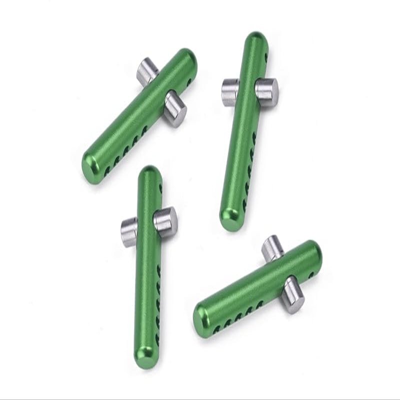 Aluminum 6061 + Stainless Steel Front+Rear Body Post for Arrma 1:7 Infraction 6S BLX-ARA109001 / Infraction 6S V2-ARA7615V2 Upgrade Parts - Green