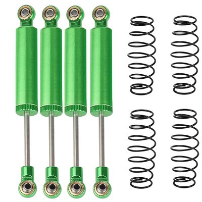 RZXYLRC Shock Absorber Damper Internal Spring Built-in Spring For 1/10 RC Crawler Axial SCX10 I II III RBX10 Wraith TRX4 MST Redcat (green, 100mm)