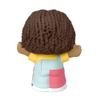 Fisher-Price Little-People Figure - HJW71 ~ African-American Girl Figure Wearing Colorful Overalls and Pink Headband ~ Works Great with Any Little-People Playset view 4
