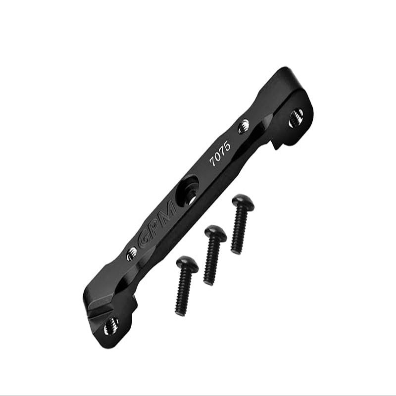 Aluminum 7075 Front Upper Suspension Mount for Arrma 1:8 KRATON/Outcast/Talion/Typhon/Notorious / 1:7 Infraction/Limitless/Mojave/FIRETEAM/Felony Upgrade Parts - Black