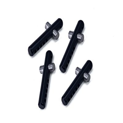 Aluminum 6061 + Stainless Steel Front+Rear Body Post for Arrma 1:7 Infraction 6S BLX-ARA109001 / Infraction 6S V2-ARA7615V2 Upgrade Parts - Black