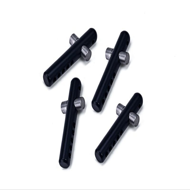 Aluminum 6061 + Stainless Steel Front+Rear Body Post for Arrma 1:7 Infraction 6S BLX-ARA109001 / Infraction 6S V2-ARA7615V2 Upgrade Parts - Black