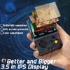 Miyoo Mini Plus 3.5 inch Handheld Game Console with Portable Case Transparent Black 128GB view 2