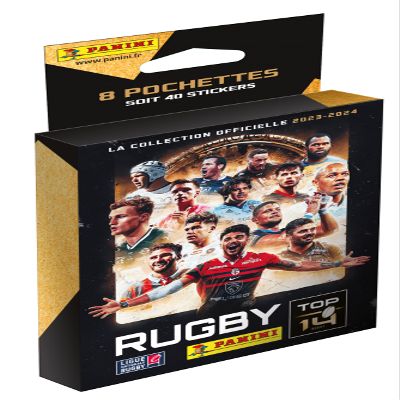 Panini Rugby TOP 14 2023-2024 Blister Pack of 8 Pockets