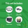 Big Country Toys 6666 Ranch Black Angus Ranch Set  Realistic Ranch Playset with Cattle, Accessories & Farm Fun view 4