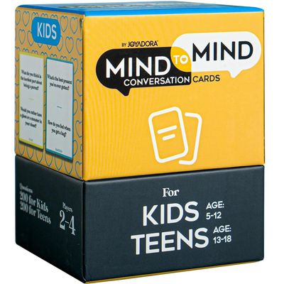 400 Kids and Teens Conversation Cards - Questions for Kids, Family Talk, Conversation Starters for Families