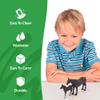 Big Country Toys Horse Mare and Colt Set (6666 Ranch Quarter Horse Mare & Colt) view 2