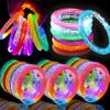 ailixinda 24 Pack Glow In The Dark LED Bracelets,Light Up Bracelets Glow Sticks,Birthday Carnival Neon Party Supplies for Kids Adults,Light up Toys Halloween Party Favors,8 Colors view 1