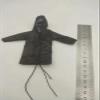 ximitoy 1/12 Scale Male Soldier Hooded Jacket Coat Model for 6" Figure (Black) view 1