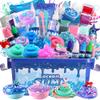 Large Ocean Slime Kit for Boy and Girls,Non Sticky,Super Soft Sludge Toy,Birthday Gifts for Kids 4-12,Soft Shiny Metal Clay Toy Girls & Boys view 1