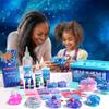 Large Ocean Slime Kit for Boy and Girls,Non Sticky,Super Soft Sludge Toy,Birthday Gifts for Kids 4-12,Soft Shiny Metal Clay Toy Girls & Boys view 2