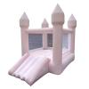 1.8 * 2m Inflatable Bounce House for Toddlers 1-3 Kids Pink Castle Party Bounce House with Slide for Outdoor and Indoor view 1