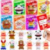28 Pack Prefilled Valentines Day Gifts for Kids, 7 Styles Animal Keychains Toys with Valentines Day Card for Kids Teens Adults School Classroom Exchange Gift, Party Favors Supplies,Classroom Prizes view 1