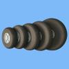 BrewJa 2 Pcs Landing Gear Light Foam Sponge Wheels Dia 25mm-110mm Miniature Tire for RC Aircraft Model Replacement Parts (Color : 2pcs D60mm) view 1
