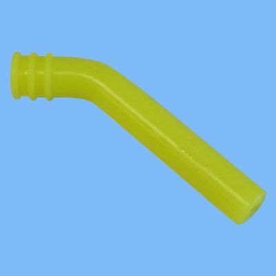 BrewJa 1 Pc Engine Exhaust Pipe Silicone End Deflector Exhaust Extension Compatible with Nitro RC Model Car Compatible with HSP Himoto HPI Compatible with Traxxas Losi Axial (Color : 1 pc 6mm Yellow)