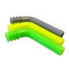 BrewJa 1 Pc Engine Exhaust Pipe Silicone End Deflector Exhaust Extension Compatible with Nitro RC Model Car Compatible with HSP Himoto HPI Compatible with Traxxas Losi Axial (Color : 1 pc 6mm Yellow) view 3