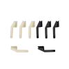 BrewJa 20 Pcs Nylon Snap-Click Style Clevis Swing Keepers for RC Airplanes Parts Electric Planes Foam Model Accessories (Color : 20 pcs 1x4x11 White) view 1