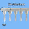 BrewJa 20 Pcs Nylon Snap-Click Style Clevis Swing Keepers for RC Airplanes Parts Electric Planes Foam Model Accessories (Color : 20 pcs 1x4x11 White) view 2