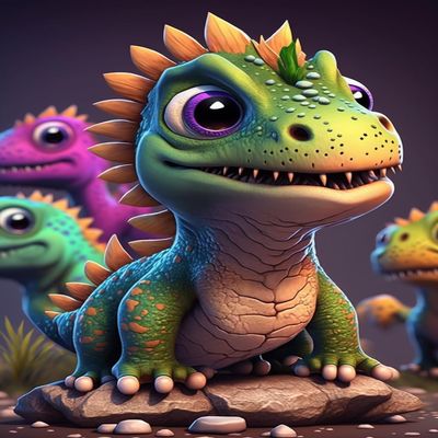 500 Piece Puzzle for Adults, Green Kawaii Dragon Jigsaw Puzzles 500 Pieces - 500 Pieces High Resolution, Matte Finish, Smooth Edging, No Dust Leisure Green Kawaii Dragon Puzzle