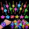 24PCS Light Up Fidget Spinner Bracelets Glow Valentine Party Favors Bulk for Kids 4-8 8-12 Goodie Treat Bag Stuffers Classroom Treasure Box Toys Carnival Prizes Pinata Filler Birthday Return Gifts view 1