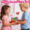 24PCS Light Up Fidget Spinner Bracelets Glow Valentine Party Favors Bulk for Kids 4-8 8-12 Goodie Treat Bag Stuffers Classroom Treasure Box Toys Carnival Prizes Pinata Filler Birthday Return Gifts view 3