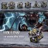 DND Dice,HNCCESG Beholder'S Eye DND Dice Set of 7PC,Dungeons and Dragons Dice for D&D Dice,Eye Monster Metal Dice for RPG Role Playing MTG Tabletop Board Games,Shadowrun Pathfinder(Eye-Black) view 3