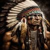 1000 Piece Adult Woodiness Puzzle, American Indians Men, Puzzle Game Educational Gift, Room Decor view 1