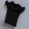1/12 Scale Female Soldier Short Sleeve T-Shirt Model (Black,Long) view 1