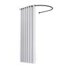 BKEKM Fashion Fitting Room Blackout Curtain Changing Room Clothing Store Locker Room Removable Portable Metal Simple Changing Room view 1