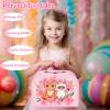 Lajeje Cat Tea Party Set for Little Girls - 19pcs Pretend Play Toy, Birthday Gift for Toddlers Ages 3 4 5 6 Year Old, Includes Kitten Tin Tea Set, and Carrying Case - Ideal Stocking Stuffers for Kids view 4