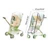 Baby Pushchair EVA Cover Stroller Accessories Breathable Weather Shield Universal Baby Stroller Transparent Rain Cover Waterproof view 3
