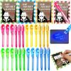 24 Pack Valentines Day Gifts for Kids 4-8 8-12 Invisible Ink Pen with Valentines Day Cards for Kids School Classroom ,Valentines Party Favors Spy Pen Magic Gifts for Class Boy Girl Exchange Prizes view 1