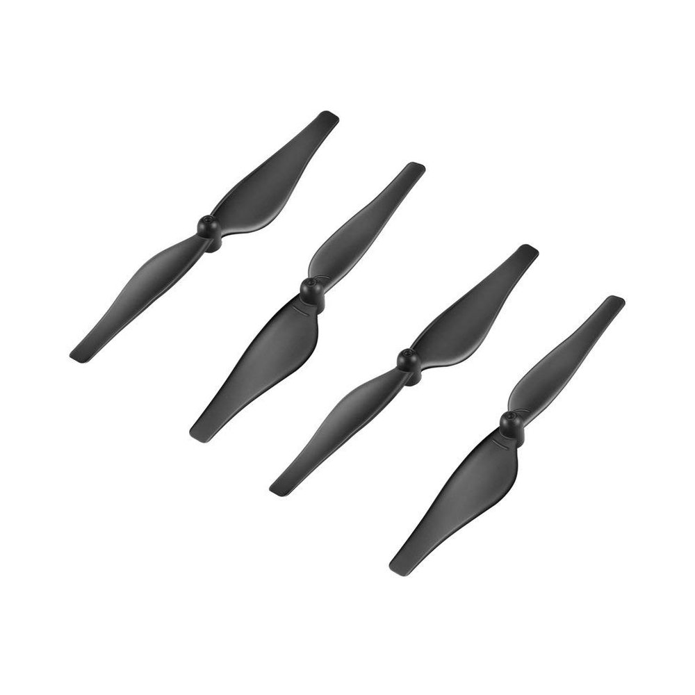 Glomora RC Drone Blade Propeller, 2 Pairs Carbon Fiber Quick Release Propeller Set for DJI Tello Drone Quadcopter 4mm Center Hole Diameter