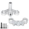 ZLiT RC Front Shock Absorbing Fixed Triangle Plate for LOSI 1/4 Promoto MX RC Car (Fixed Triangle Plate,Silver) view 1