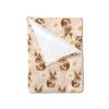 Hwmmbh Cute Rabbit Bunny Daisy Flowers Baby Blanket for Boys Girls Animal Flannel Soft Receiving Blankets Swaddle Blanket Toddler Nursery Bed Blankets Stroller Crib Daycare Playmat 40x50 view 1