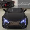 ERBADIHAGO Toy Cars LC500 Model Car 1:32 Diecast Collect Car Toy with Light and Sound Diecast Metal Collectible Model Cars for 3+ Year Old Boys Pull Back Car Gift Toys for Kids Ages 3-8(Black) view 2