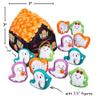 Adorable Multicolor Haunted House with Assorted Design Stuffed Peekaboo Figures - 6.5" x 7" - 3.5" - (Set of 13) - Perfect for Halloween Decorations, Trick-or-Treat Goodie Bags, and Spooky Gifts view 3