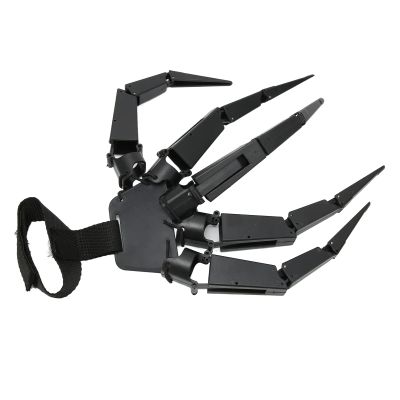 Halloween Articulated Fingers Wearable Horrific Finger Extension Party Supplies Cosplay Props (Right Hand)