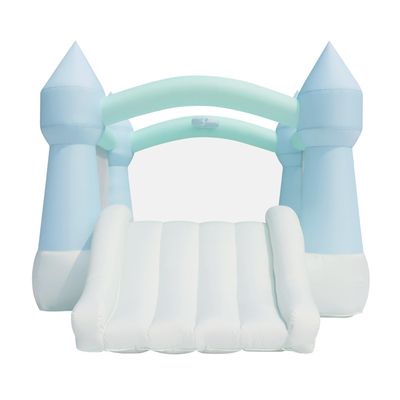 Bounceland Bouncy Castle Daydreamer Mist Bounce House, Pastel Bouncer with Slide, 12 ft L x 9 ft W x 7 ft H, UL Blower Included, Trendy Bouncer for Kids, Indoor and Outdoor Use